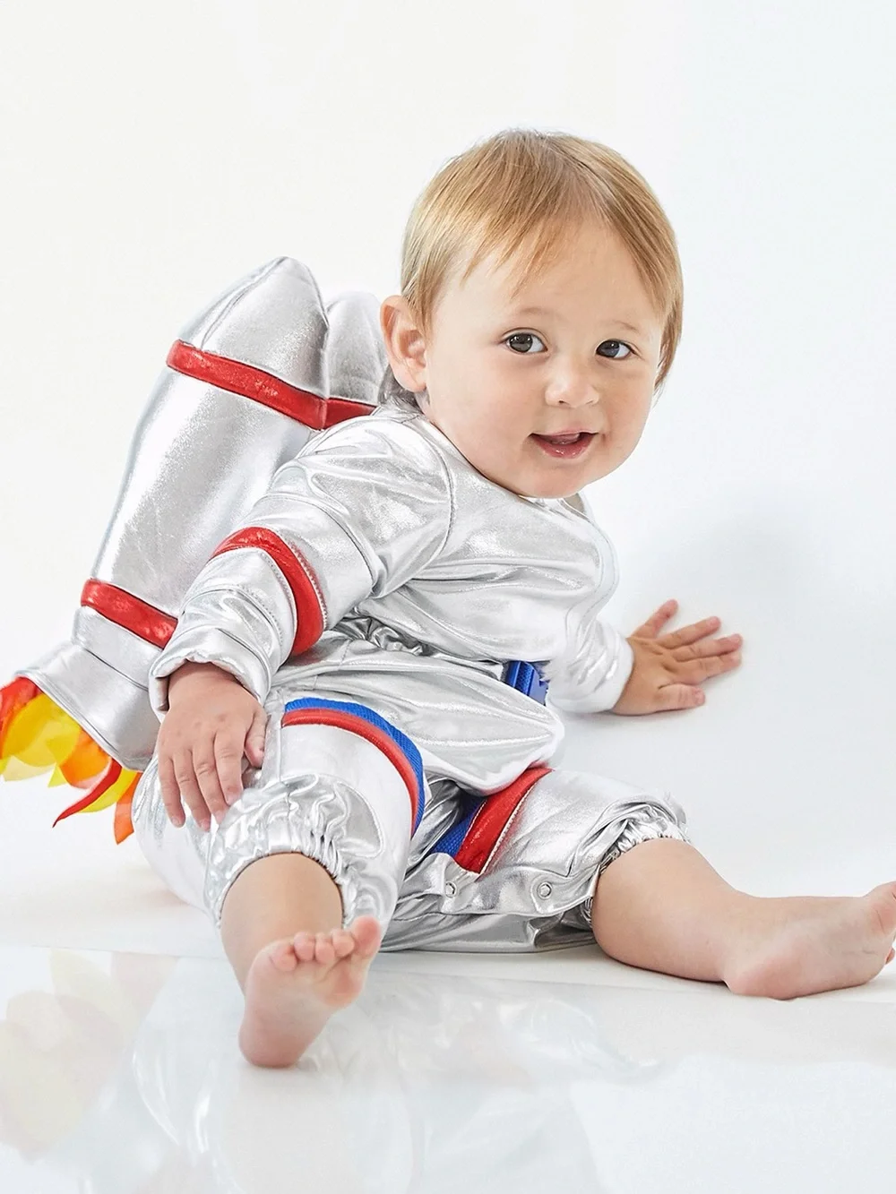 NWT Pottery Barn Kids Astronaut Baby Rocket Costume 6 - 12 months Halloween